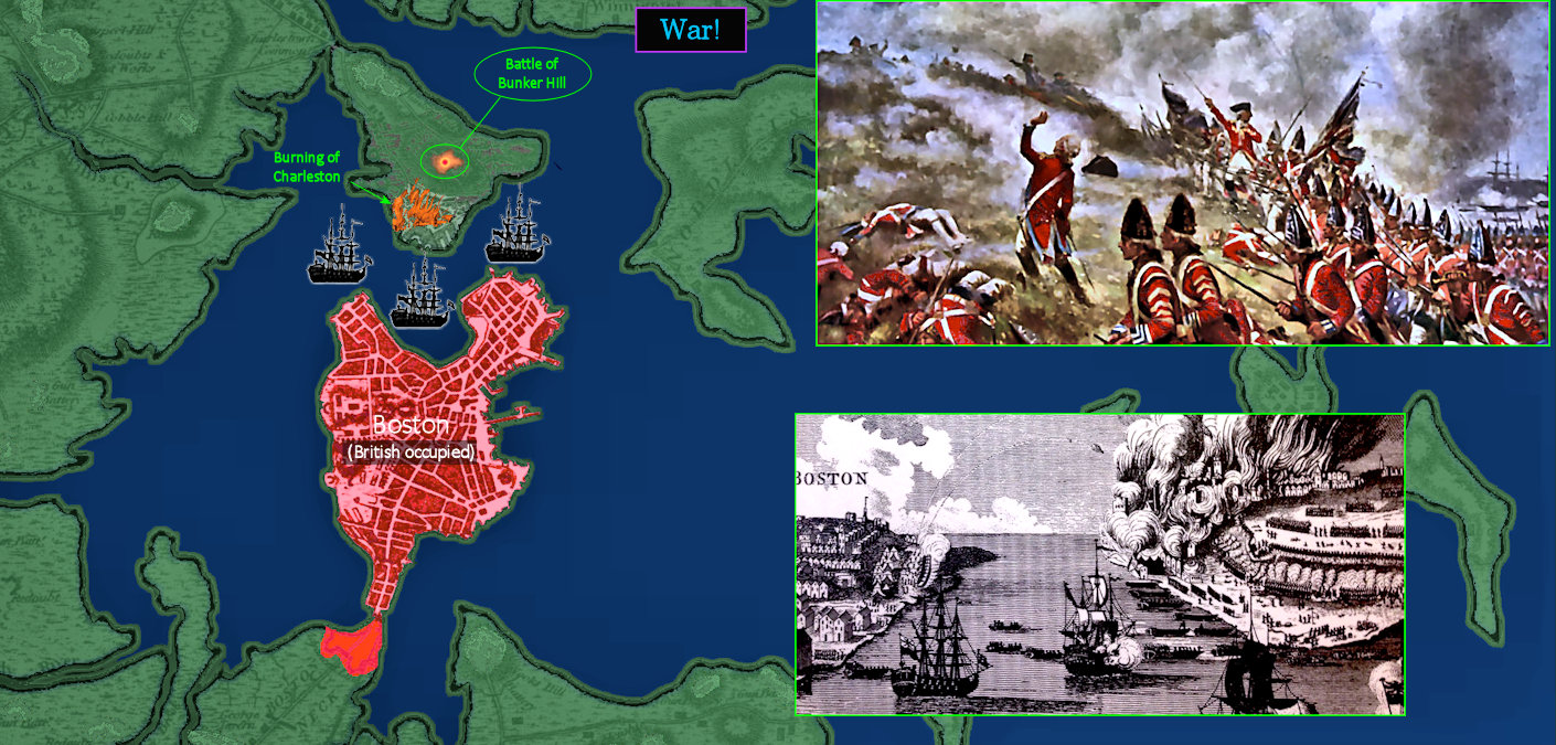 Battle of Bunker Hill, 1775